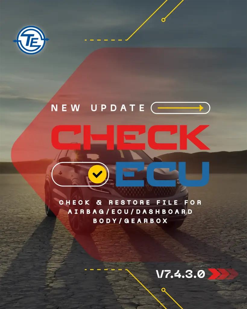 Aggiornamento Check ECU versione 7.4.3.0